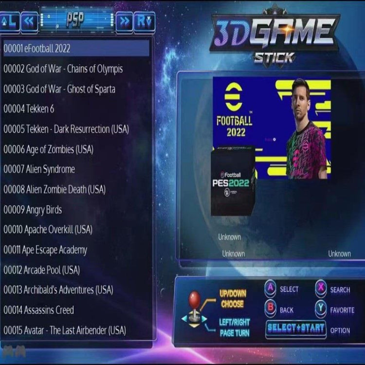 U9 PRO HDMI HD 2.4G Wireless PSP TV Double Game Console 128G 12000+ Games by ANBERNIC