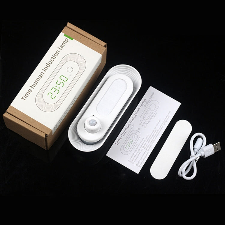 D05 Smart Induction Magnetic Night Light with Time Display,Spec: Touch Dimming by buy2fix