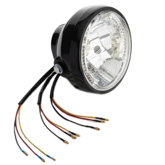 Motorcycle 7 Inch LED Headlight Angel Ring With Steering Function(No Bracket) by buy2fix
