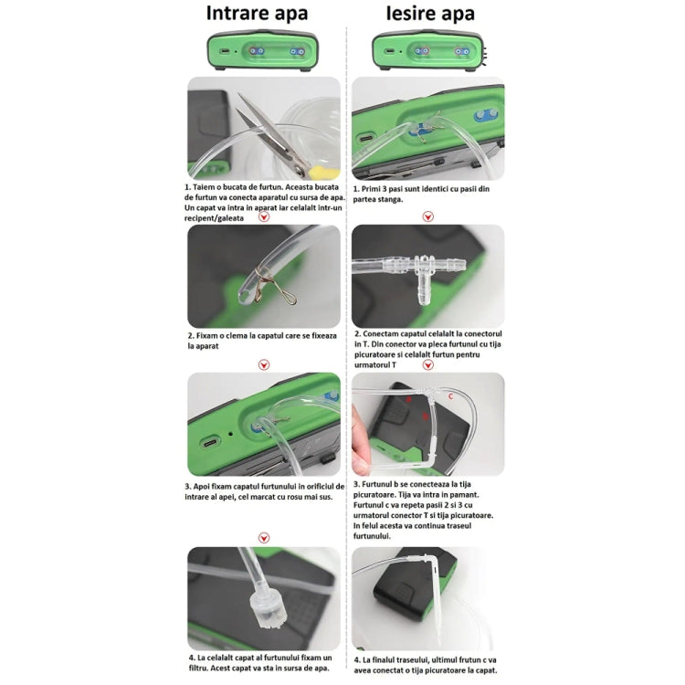 FT-C68 Dual Pump Smart Automatic Watering Device Potted Watering Garden Balcony Drip Irrigation Spraying System(Green) by buy2fix