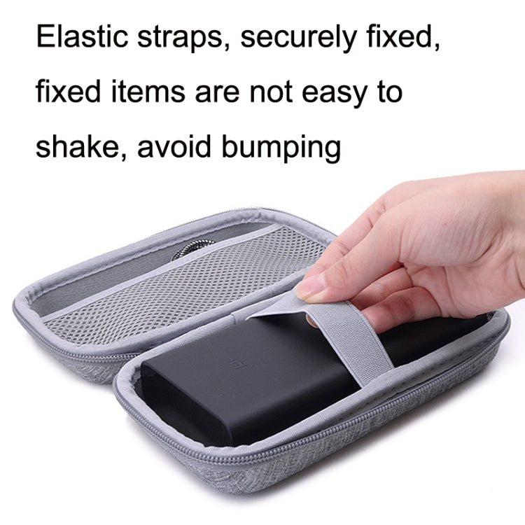 GH1306 Large Mobile Power Storage Bag EVA Digital Accessories Finishing Box Earphone Data Cable Bag - Digital Storage Bag by buy2fix | Online Shopping UK | buy2fix