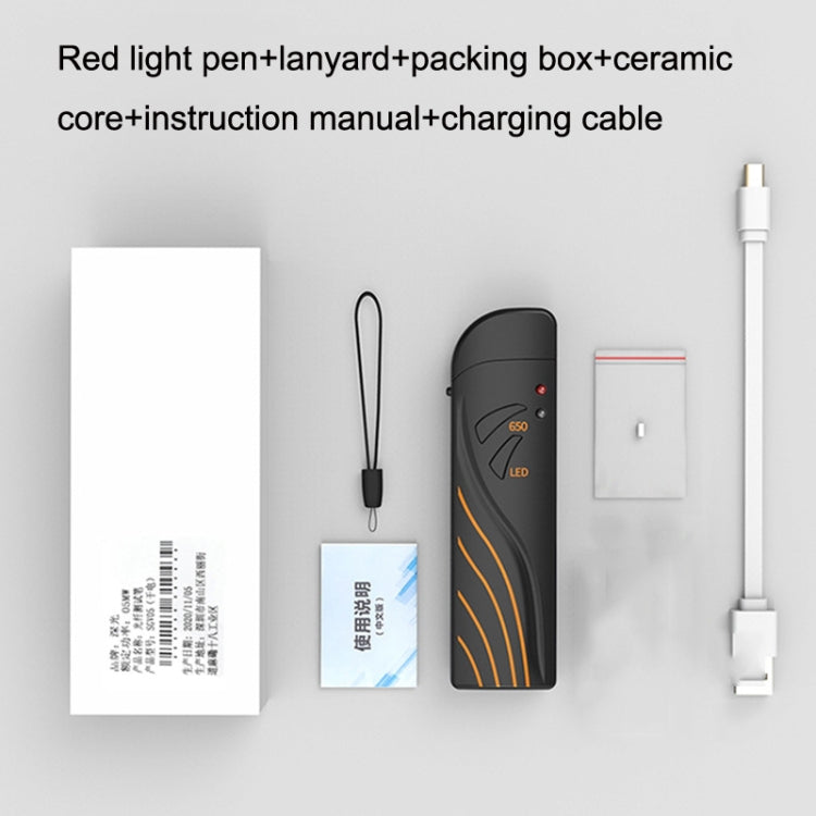 TL-B3-L15 10KM-15KM Mini Rechargeable Fiber Optical Red Light Sources Test Pen Clamshell Light Pen by buy2fix