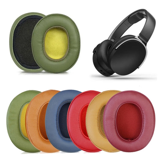 For Skullcandy Crusher 3.0 Wireless/ Crusher Evo /Crusher ANC/ Hesh 3 /VENUE Headphone 2pcs Ear Pads(Beige Yellow Bottom) by buy2fix