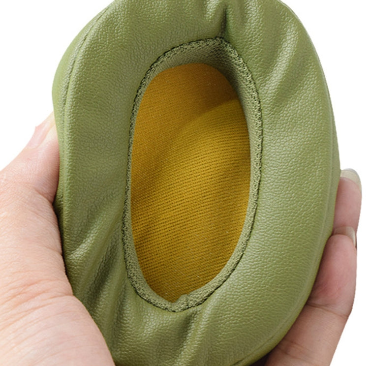 For Skullcandy Crusher 3.0 Wireless/ Crusher Evo /Crusher ANC/ Hesh 3 /VENUE Headphone 2pcs Ear Pads(Beige Yellow Bottom) by buy2fix