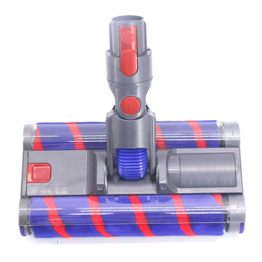 For Dyson V7 V8 V10 V11 Double Roller Soft Velvet Floor Brush Head with LED Lighting by buy2fix