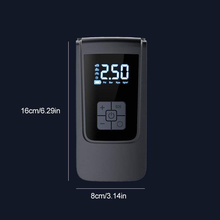 SUITU ST-9624B Wireless+USB 150psi Air Pump Intelligent Digital Display Car Bicycle Ball Electric Pump Cylinder - Inflatable Pump by SUITU | Online Shopping UK | buy2fix