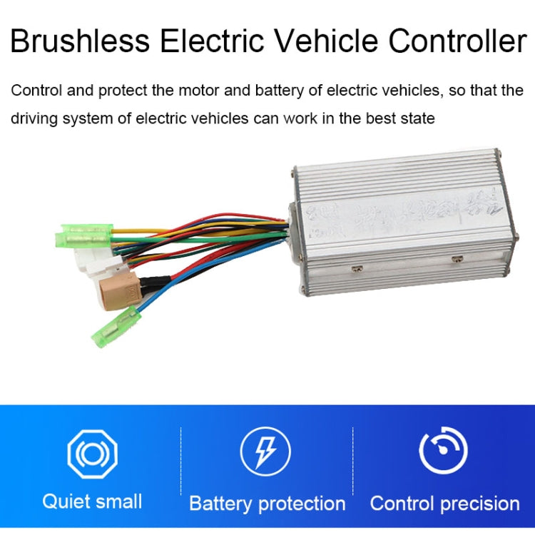 24V/36V/48V Sine Wave Brushless DC Electric Vehicle Controller 350W Controller Circuit Board - Accessories & Parts by buy2fix | Online Shopping UK | buy2fix