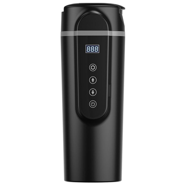 SUITU HQ-3900 24V/12V Car/Truck Heated Coffee Mug Smart Mug,Spec: Small Screen Black - Heating Cups by SUITU | Online Shopping UK | buy2fix