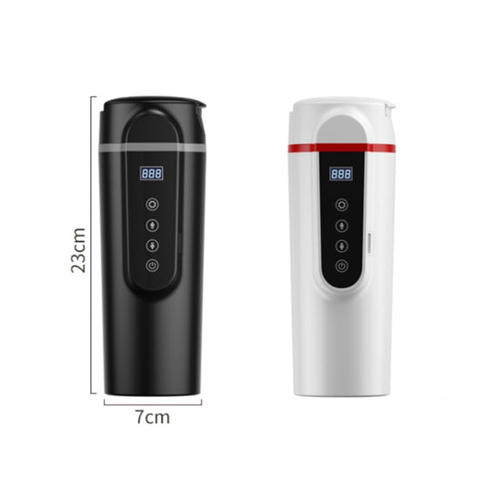 SUITU HQ-3900 24V/12V Car/Truck Heated Coffee Mug Smart Mug,Spec: Large Screen White - Heating Cups by SUITU | Online Shopping UK | buy2fix