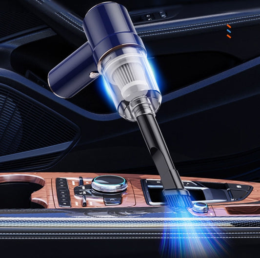 SUITU ST-6638 Car Wireless Vacuum Cleaner Suction and Blower Integrated With Light ,Spec: Luxury Type-A Charge - Vacuum Cleaner by SUITU | Online Shopping UK | buy2fix