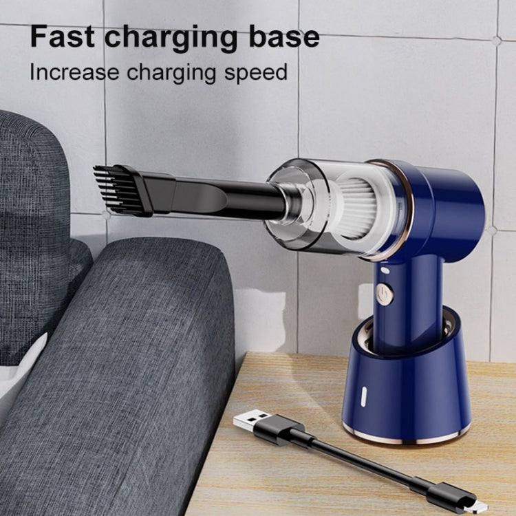 SUITU ST-6638 Car Wireless Vacuum Cleaner Suction and Blower Integrated With Light ,Spec: Basic Type-A Charge - Vacuum Cleaner by SUITU | Online Shopping UK | buy2fix