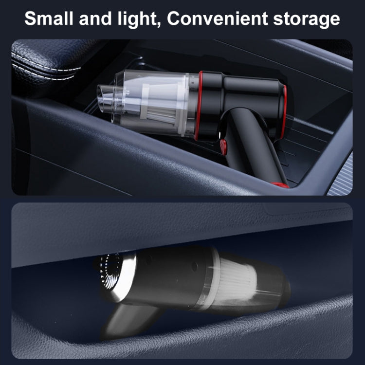 SUITU ST-6638 Car Wireless Vacuum Cleaner Suction and Blower Integrated With Light ,Spec: Basic Type-A Charge - Vacuum Cleaner by SUITU | Online Shopping UK | buy2fix