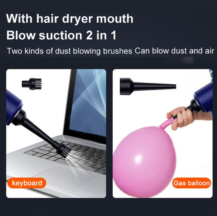 SUITU ST-6638 Car Wireless Vacuum Cleaner Suction and Blower Integrated With Light ,Spec: Basic Type-A Charge - Vacuum Cleaner by SUITU | Online Shopping UK | buy2fix