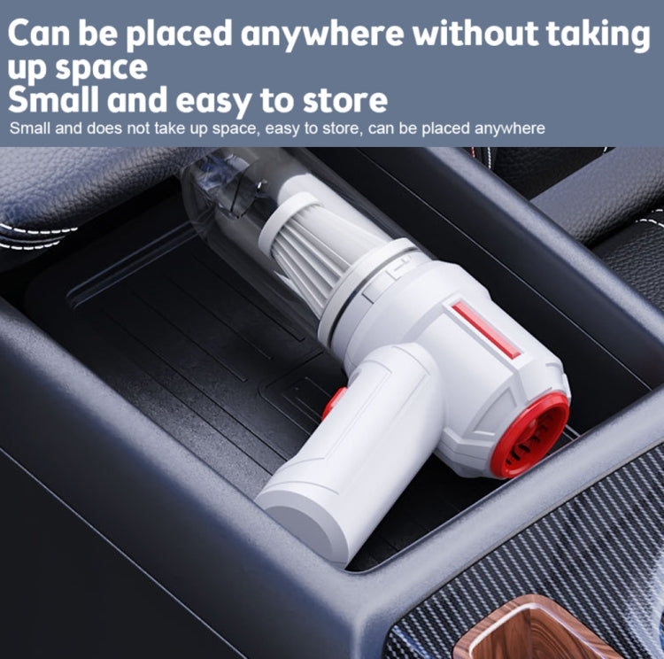 SUITU ST-6629 3 In 1 5500pa Car Wireless Vacuum Cleaner Blowing Suction And Pumping 3 Modes Black -Seat Charge - Vacuum Cleaner by SUITU | Online Shopping UK | buy2fix