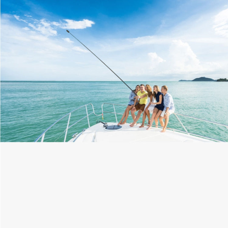 5m Carbon Fiber Extended Monopod Invisible Selfie Stick For Insta360 / DJI Action / GoPro / Xiao Yi Sports Camera - Extendable Pole by buy2fix | Online Shopping UK | buy2fix