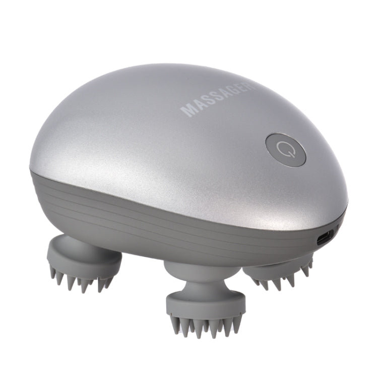 Mini Electric Head Massage(Silver) - Massage & Relaxation by buy2fix | Online Shopping UK | buy2fix