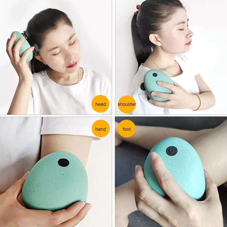 Mini Electric Head Massage(Silver) - Massage & Relaxation by buy2fix | Online Shopping UK | buy2fix