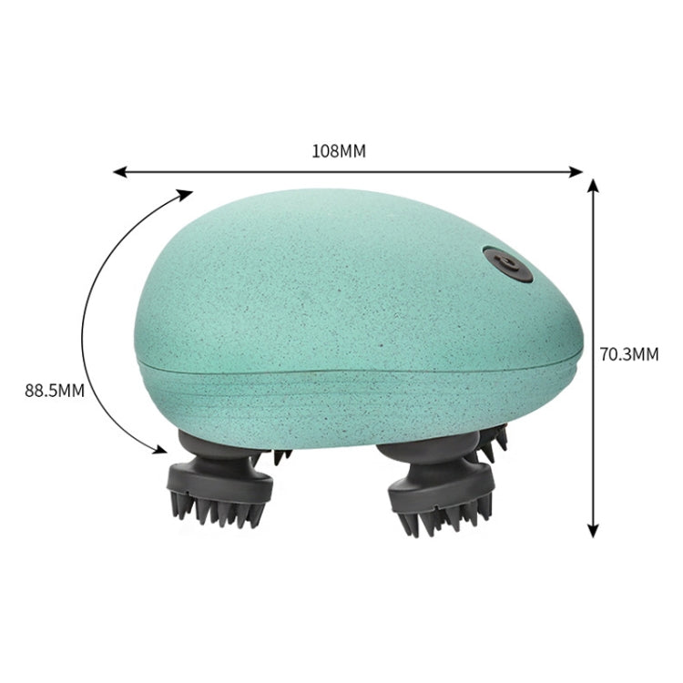 Mini Electric Head Massage(Blue) - Massage & Relaxation by buy2fix | Online Shopping UK | buy2fix