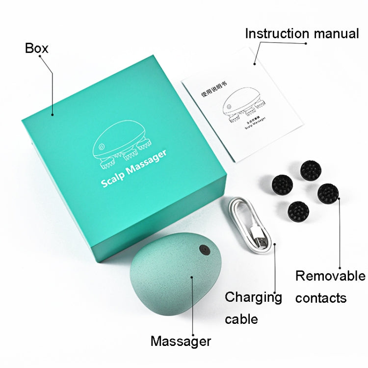 Mini Electric Head Massage(Blue) - Massage & Relaxation by buy2fix | Online Shopping UK | buy2fix