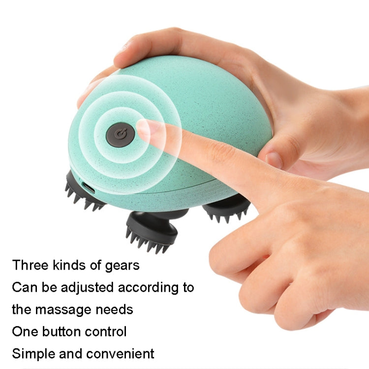 Mini Electric Head Massage(Blue) - Massage & Relaxation by buy2fix | Online Shopping UK | buy2fix