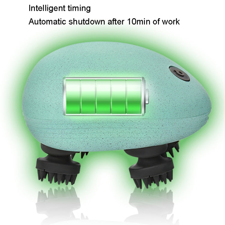 Mini Electric Head Massage(Blue) - Massage & Relaxation by buy2fix | Online Shopping UK | buy2fix