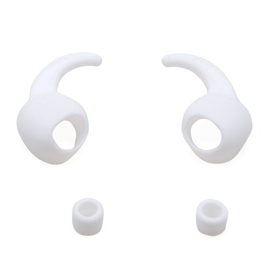 For Beats Studio Buds 2pairs Wireless Bluetooth Earphone Silicone Non-slip Ear Caps(White) by buy2fix