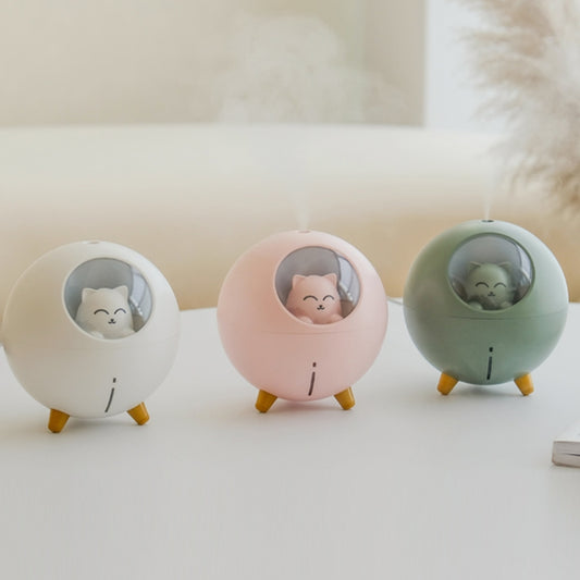 WT-TX5 USB Direct Insert Version Humidifier Mini Planet Cat Desktop Purifier(White) by buy2fix