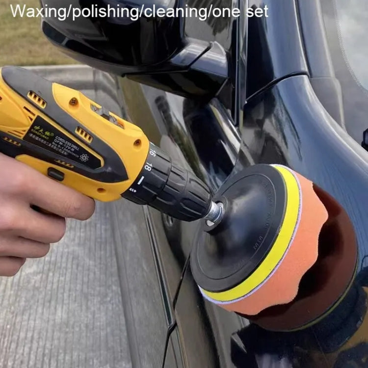 24 In 1 With 4 Screws 3 Inch Polishing Waxing Pad Sponge Buffing Kit by buy2fix