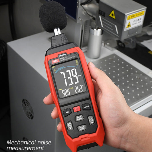 TASI TA652A Home Noise Tester Detection Volume Device - Light & Sound Meter by TASI | Online Shopping UK | buy2fix