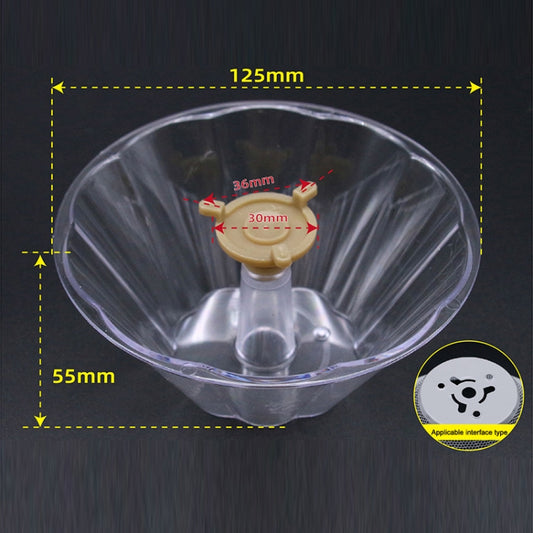 F006 PC 3 Claw Large Capacity Oil Cup Range Hood Accessories Oil Connection Box by buy2fix