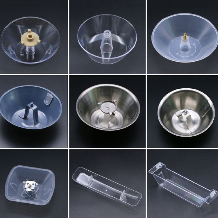 F009 Stainless Steel 3 Claw Round Oil Cup Range Hood Accessories Oil Connection Box by buy2fix