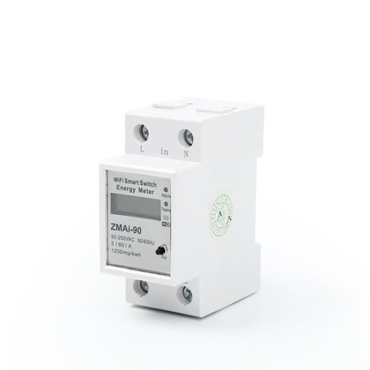 ZMAi-90 Wifi Smart Switch Energy Meter Support Tuya Smart Life APP Work With Alexa Google by buy2fix