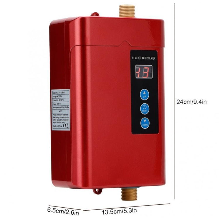UK Plug 3000W Electric Water Heater With Remote Control Adjustable Temperate(White) - Water Heaters & Accessories by buy2fix | Online Shopping UK | buy2fix