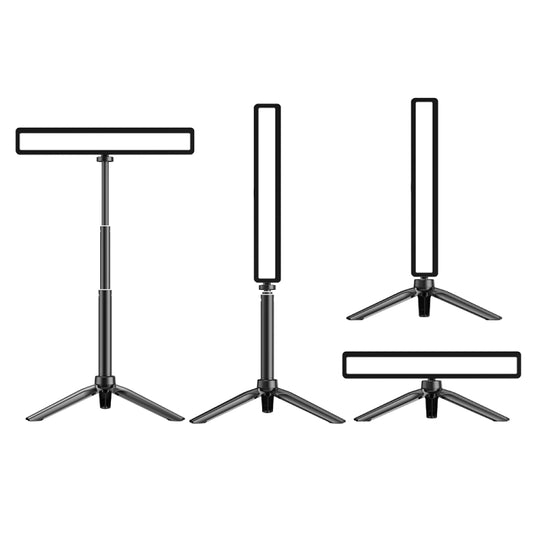 APEXEL APL-FL06 Portable Square Strip Live Video Conferencing Fill Light by APEXEL