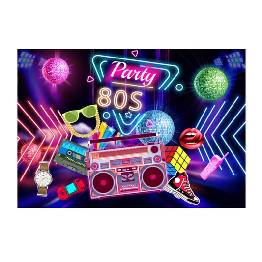 150x100cm Vintage Graffiti Party Decoration Photography Background Cloth by buy2fix