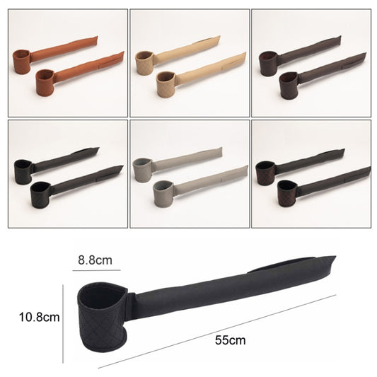 Car Seat Gap Leak-Proof Plugs Debris Storage Bag, Color: Dark Brown Co-pilot by buy2fix