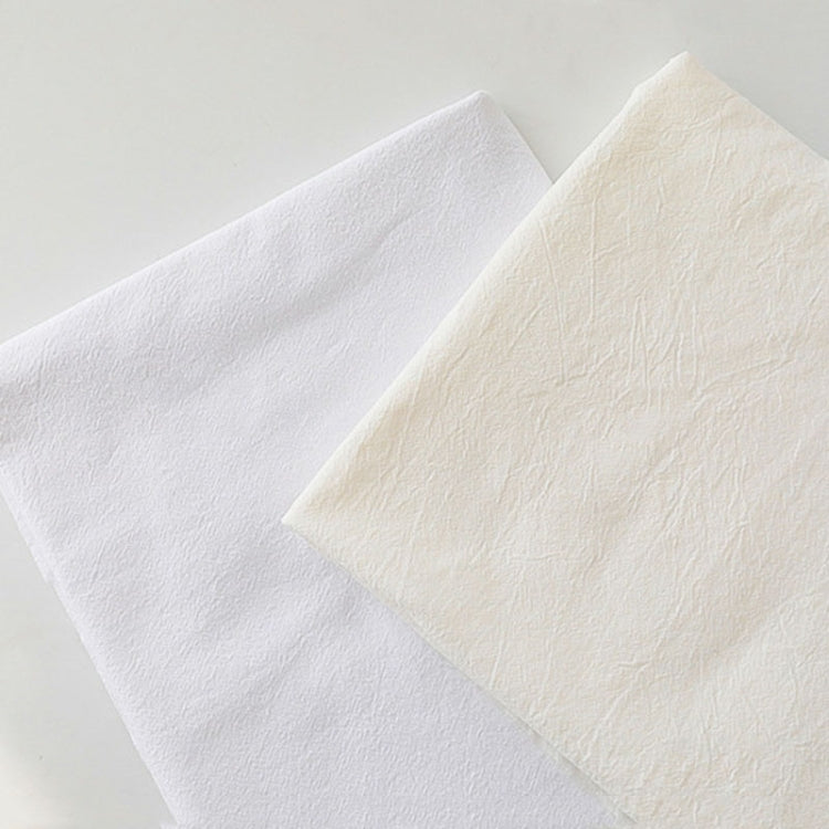 140 x 200cm Encrypted Texture Cotton Photography Background Cloth(White) - Solid Color by buy2fix | Online Shopping UK | buy2fix