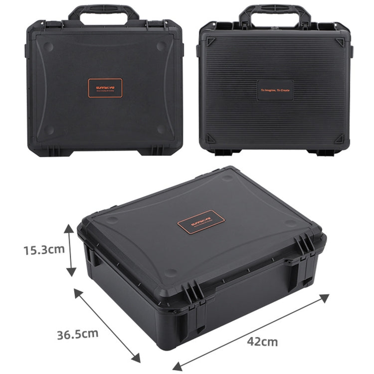 Sunnylife AQX-9 For DJI Avata Flying Glasses Waterproof Large Capacity Protective Carrying Case(Black) - Cases & Bags by Sunnylife | Online Shopping UK | buy2fix