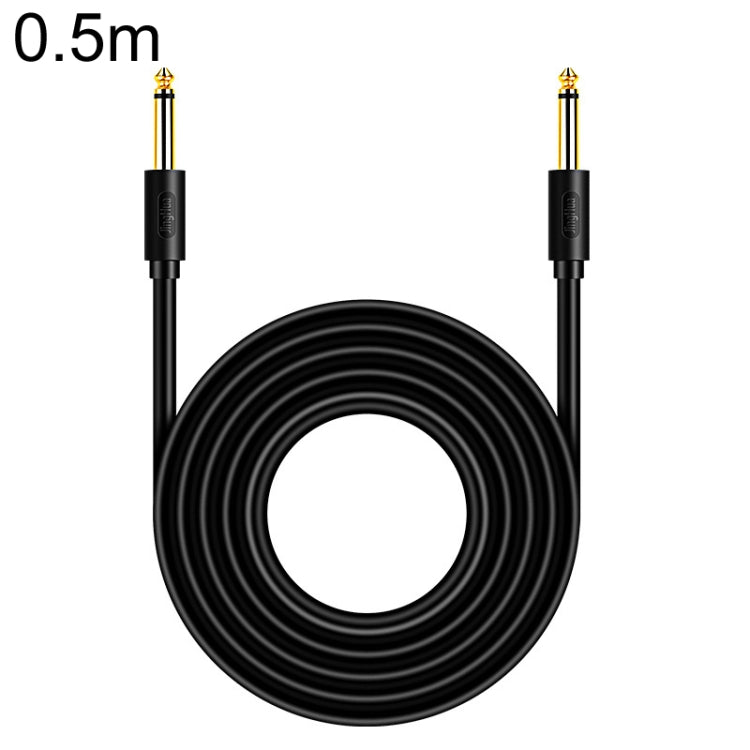0.5m JINGHUA 6.5mm Audio Cable Male to Male Microphone Instrument Tuning Cable - Microphone Audio Cable & Connector by JINGHUA | Online Shopping UK | buy2fix