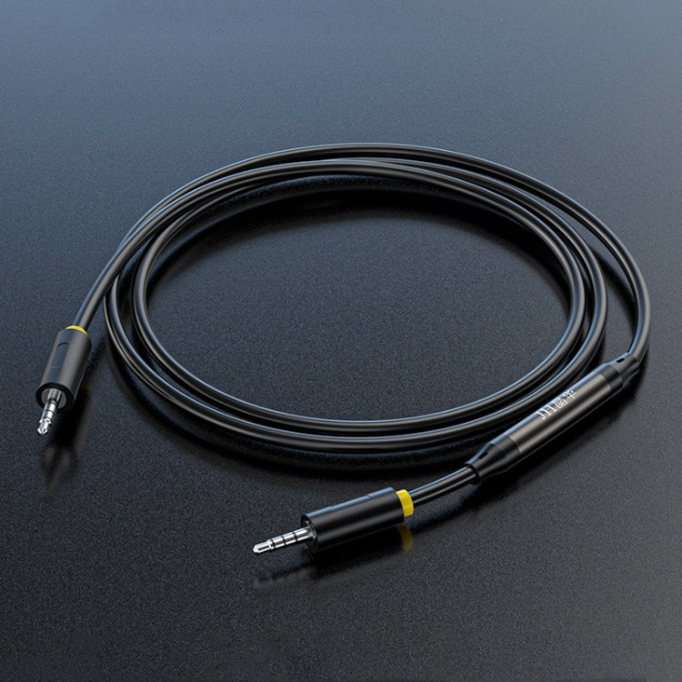 1m JINGHUA 3.5mm Cable Audio Conversion Microphone Two-way Transcriber by JINGHUA