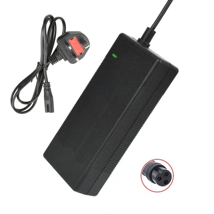 42V 2A Aviation Head 3-core GX16 Electric Scooter Smart Charger 36V Lithium Battery Charger, Plug: UK - Accessories & Parts by buy2fix | Online Shopping UK | buy2fix