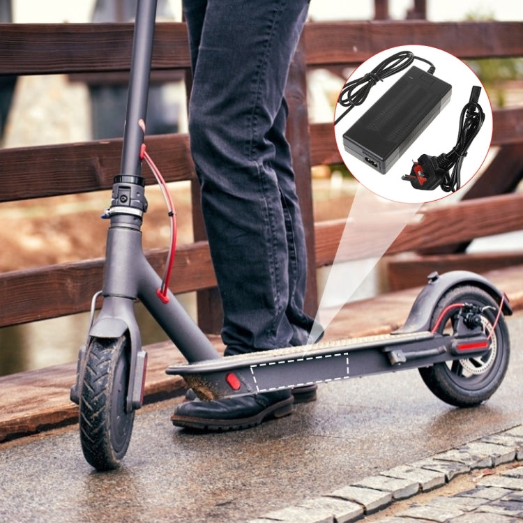 42V 2A Aviation Head 3-core GX16 Electric Scooter Smart Charger 36V Lithium Battery Charger, Plug: EU by buy2fix