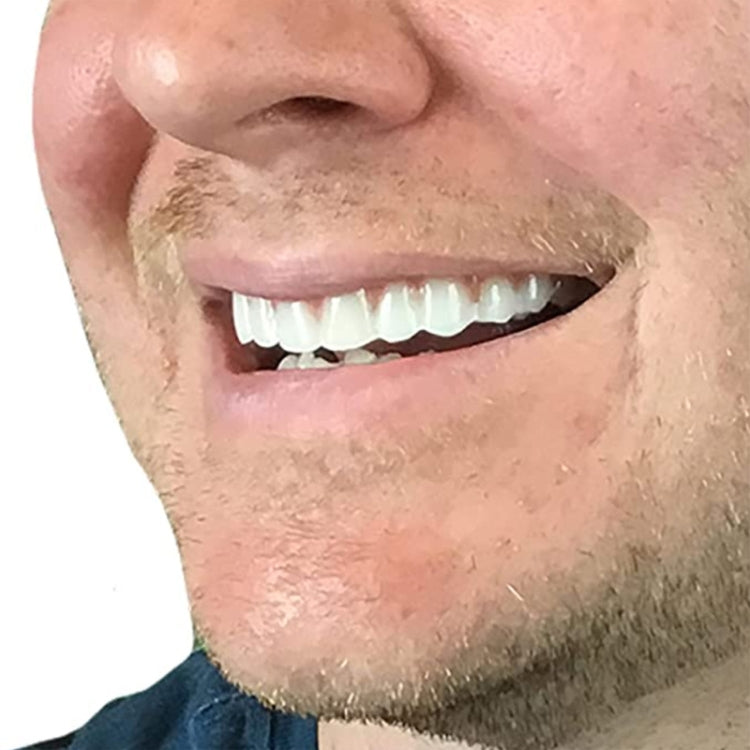 Beauty Tool False Teeth Instant Smile Comfort Fit Flex Fake Tooth Cover - Orthodontic Braces by buy2fix | Online Shopping UK | buy2fix