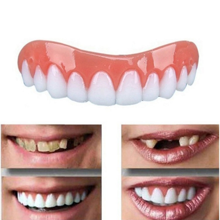 Beauty Tool False Teeth Instant Smile Comfort Fit Flex Fake Tooth Cover - Orthodontic Braces by buy2fix | Online Shopping UK | buy2fix