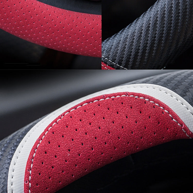 38cm Cute Rabbit Women Cartoon Car Steering Wheel Cover, Color: Round Black Pink - Steering Wheel Accessories by buy2fix | Online Shopping UK | buy2fix