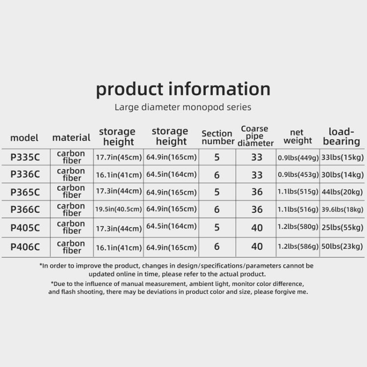 BEXIN P366CF-S Carbon Fiber Monopod Travel Shooting Mobile Phone Live Selfie Bracket Retractable Portable Monopod by BEXIN