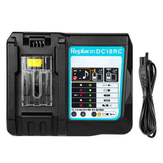 For Makit DC18RA / DC18RC 14.4V-18V Cordless Power Tool Battery Charger(EU Plug) by buy2fix