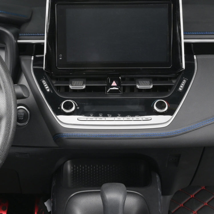 8m Car Center Console Interior Modification Leather Gap Strip(Black Red) by buy2fix