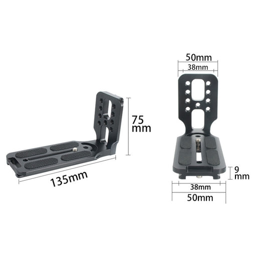 BEXIN L130-50 Camera Quick Release Plate L-shaped Vertical Board by BEXIN