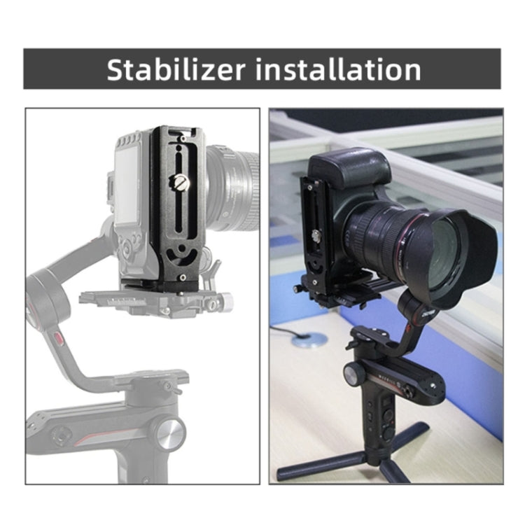 BEXIN L130-50C Camera Quick Release Plate L-shaped Vertical Board - L-Bracket by BEXIN | Online Shopping UK | buy2fix